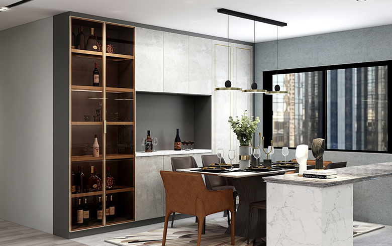 加盟全屋定製家具代理可靠嗎？定製餐邊櫃如何設計更實用