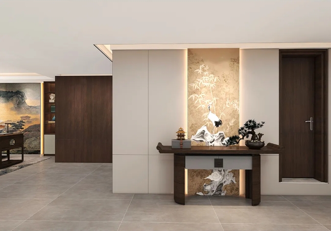 宋風雅韻丨193㎡宋式美學雅居，新中式風格的天花板