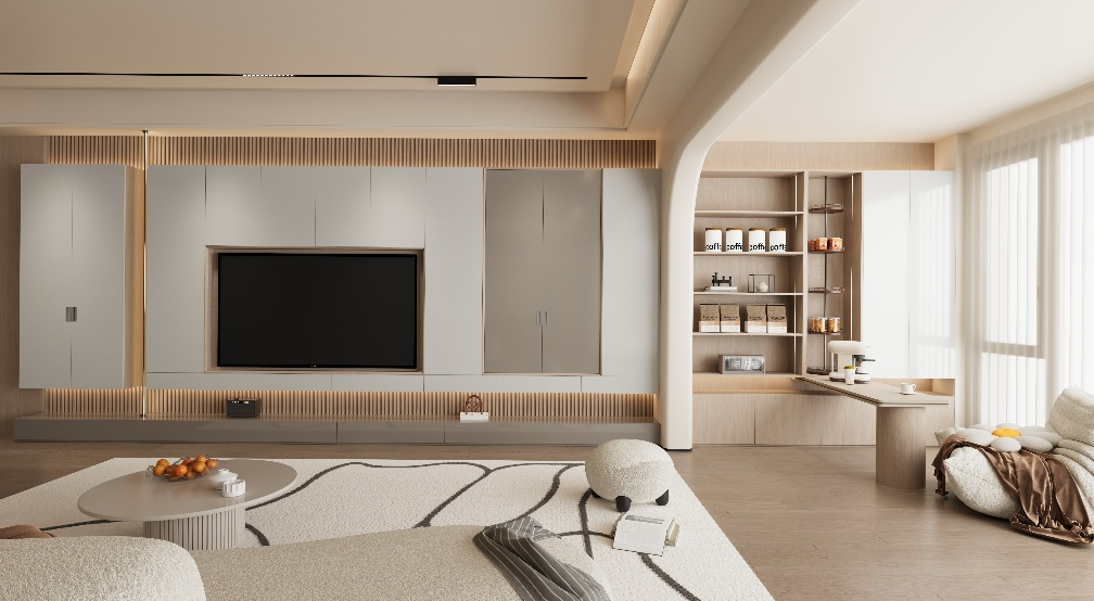 羅亞全屋定製C調係列：極簡美學演繹全空間生活藝術